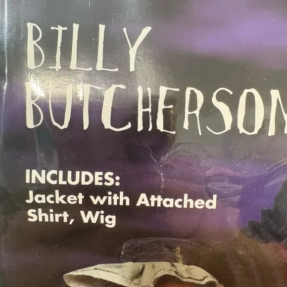 Disney Billy Butcherson Costume - Black and Cream - Picture 3 of 5